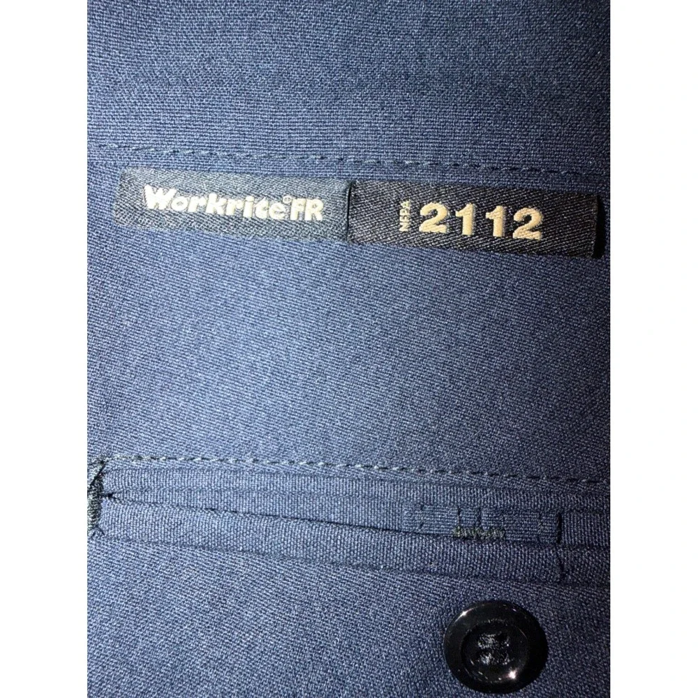 Workrite FR Nomex IIIA Navy Blue Flame Resistant Work Pants 402NX75NB 36x32 HRC1